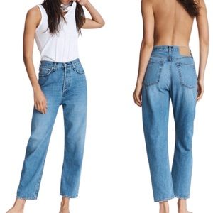 rag & bone 90’s high rise straight. NWT